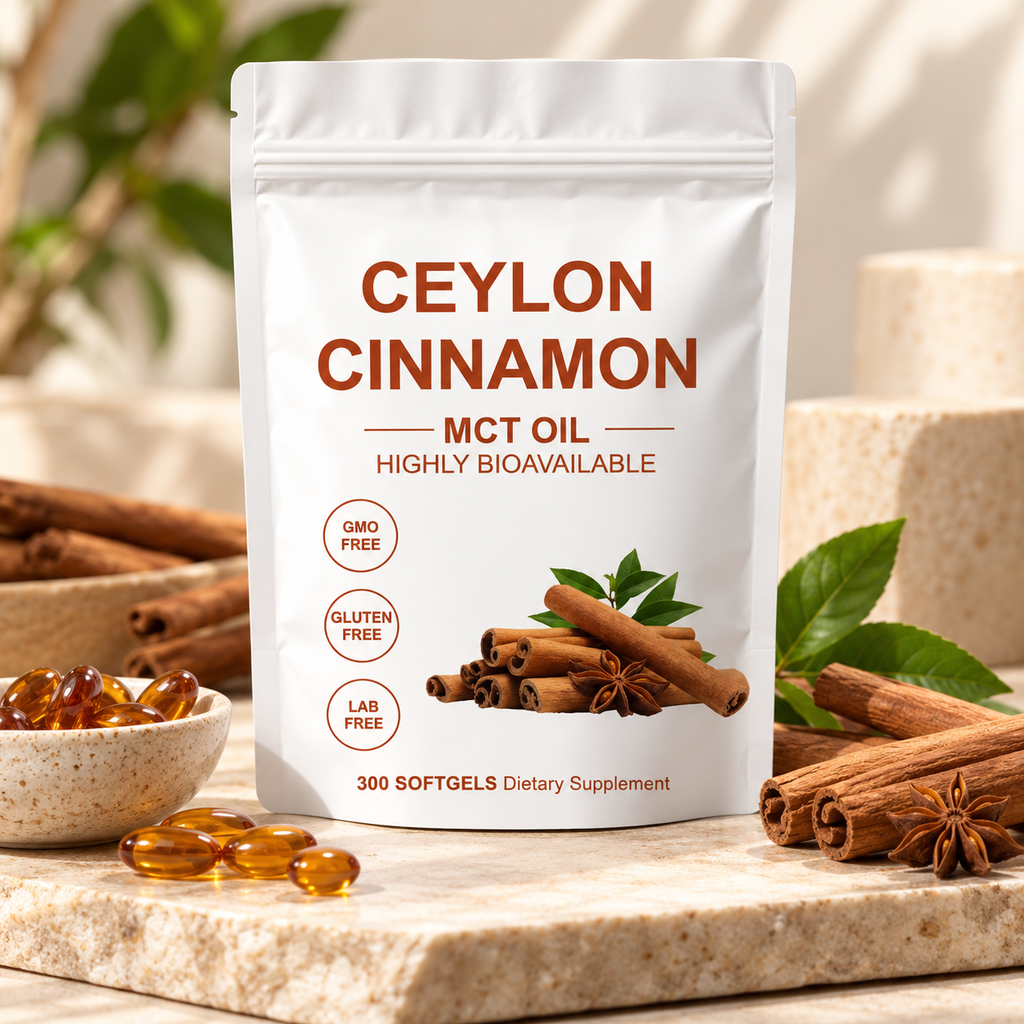 MOTS Ceylon Cinnamon + MCT Oil softgels pouch
