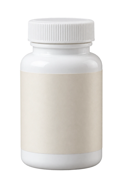 Generic cinnamon capsule bottle